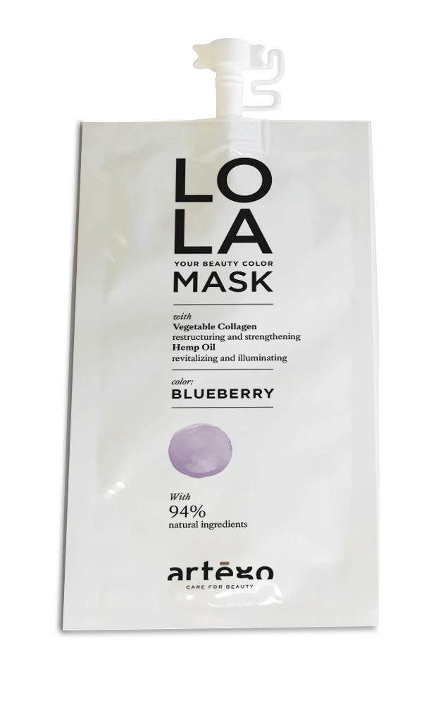 01-039056 LOLA COLOUR MASK ONESHOT BLUEBERRY 20ML